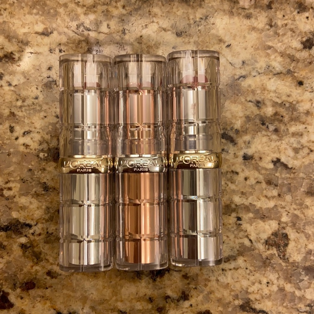 Set of 3 L’Oréal lipsticks